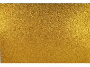 Moosgumi, 400x600 mm, glitteres, APLI Eva Sheets, arany (LCA13175)