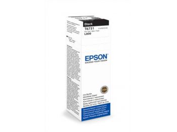T67314A10 Tinta L800 nyomtatóhoz, EPSON, fekete, 70ml (TJE6