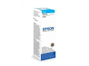 T67324A10 Tinta L800 nyomtatóhoz, EPSON, cián, 70ml (TJE67