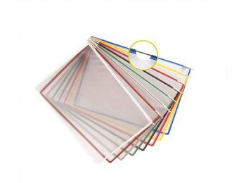 Bemutatótábla, A4, acélkeretes, TARIFOLD, zöld (TF114005