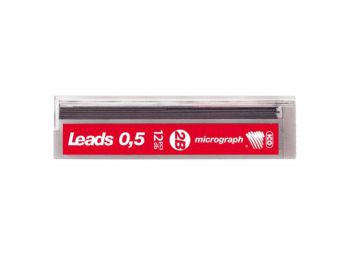 Grafitbél, 2B, 0,5 mm, ICO Micrograph (TICMIC052B)