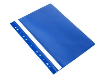 Gyorsfűző, lefűzhető, PP, A4, VICTORIA, sötétkék (INV4130702)