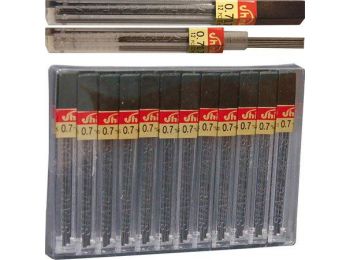 Grafitbél, 0,7 mm, B, 12 szálas, SHARP (TSH07B)