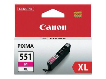 CLI-551MXL Tintapatron Pixma iP7250, MG5450, MG6350 nyomtatókhoz, CANON, magenta, 11ml (TJCBCLI551MX)
