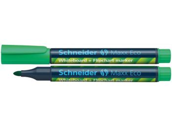 Tábla- és flipchart marker, 1-3 mm, kúpos, SCHNEIDER „Maxx Eco 110, zöld (TSCMAX110Z)