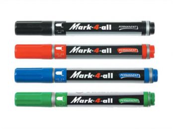 Alkoholos marker, 1,5-2,5 mm, kúpos, STABILO Mark-4-all, fe