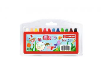 Olajpasztell kréta, STABILO, 12 különböző szín (TST261