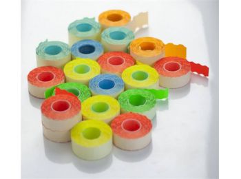 Árazószalag, 22x12 mm, citrom (IS22C)