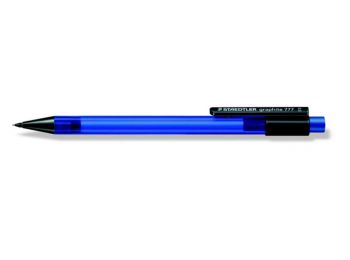 Nyomósirón, 0,5 mm, STAEDTLER Graphite 777, kék (TS777053