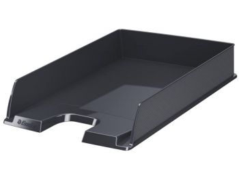 Irattálca, műanyag, ESSELTE Europost, Vivida fekete (E6236