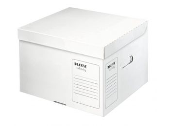 Archiválókonténer, M méret, LEITZ Infinity, fehér (E61030000)