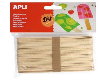 Pálcika, fa, jumbo, APLI Creative, natúr (LCA13268)
