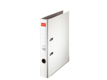 Iratrendező, 50 mm, A4, PP/karton, élvédő sínnel, ESSEL