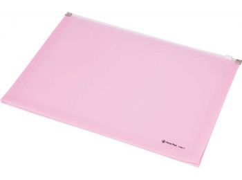 Irattartó tasak, A4, PP, cipzáras, talpas, PANTA PLAST, pa