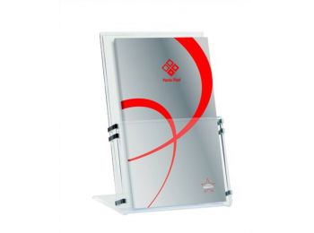 Prospektustartó, asztali, A4, PANTA PLAST (INP4030300)