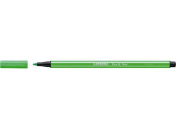 Rostirón, 1 mm, STABILO Pen 68, neon zöld (TST68033)