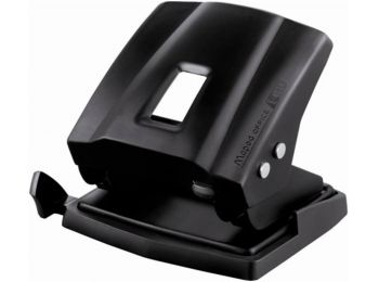 Lyukasztó, kétlyukú, 35 lap, fém, MAPED Essentials 35, f