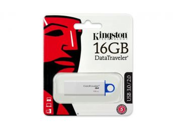 Pendrive, 16GB, USB 3.0, KINGSTON DTI G4, kék (UK16GDT4)