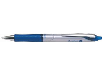 Golyóstoll, 0,25 mm, nyomógombos, fém klip, PILOT Acroball, kék (PACGFEK)