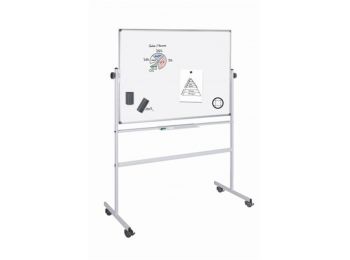 Átfordítható tábla, mágneses kétoldalas, 100x150 cm, V