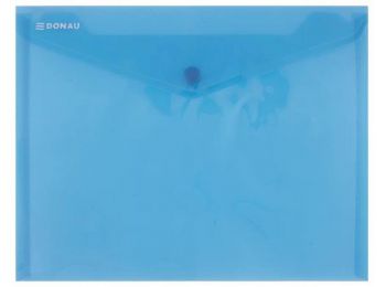 Irattartó tasak, 240x186x0,18, A5, PP, patentos, DONAU, ké
