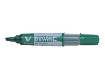 Táblamarker, 2,2-5,2 mm, vágott, PILOT V-Board Master, zöld (PBMTVZ)