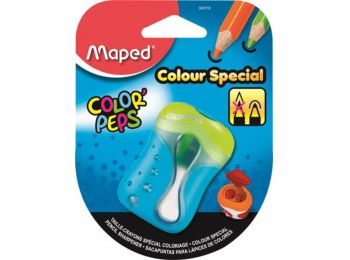 Hegyező, kétlyukú, tartályos, tompára hegyező, MAPED C