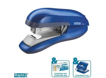 Tűzőgép, 24/6, 26/6, 30 lap, lapos tűzés, RAPID F30, v�