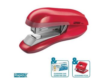 Tűzőgép, 24/6, 26/6, 30 lap, lapos tűzés, RAPID F30, me