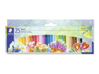 Olajpasztell kréta, STAEDTLER Noris Club, 25 különböző 