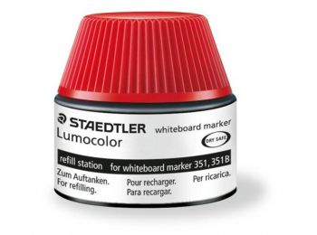 Utántöltő táblamarkerhez, STAEDTLER Lumocolor, piros (TS