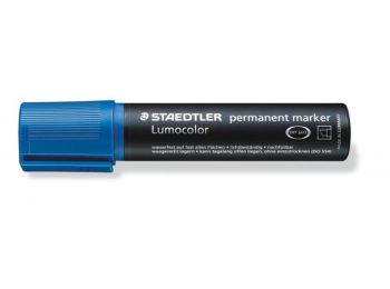 Alkoholos marker, 2-12 mm, vágott, STAEDTLER Lumocolor 388, kék (TS3883)