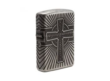 Zippo Öngyújtó, Armor Celtic Cross Design 29667
