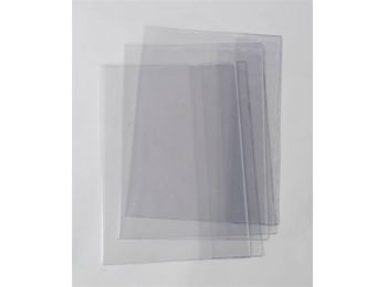 Füzetborító, A5, PVC, 90 mikronos, víztiszta, VICTORIA (