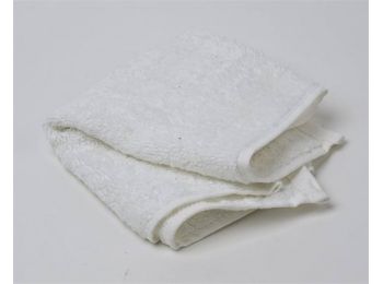 Pamut törölköző, 30x50 cm, fehér (RAT003)
