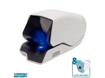 Tűzőgép, elektromos, 25 lap, lapos tűzés, RAPID 5025e S