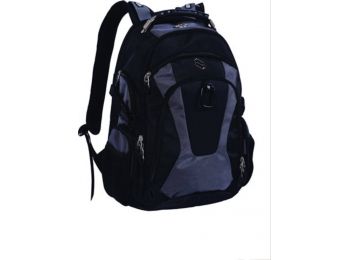 Notebook hátizsák, 15,6,4 részes, PULSE Urban, fekete (PL