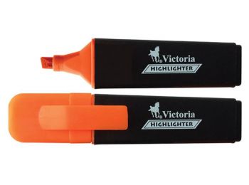 Szövegkiemelő, 1-5 mm, VICTORIA Color 100, narancssárga (