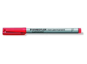 Alkoholmentes marker, OHP, 0,6 mm, STAEDTLER Lumocolor 316 F, piros (TS3162)