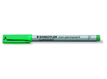 Alkoholmentes marker, OHP, 0,6 mm, STAEDTLER Lumocolor 316 F, zöld (TS3165)