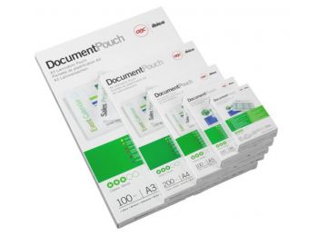 Meleglamináló fólia, 75 mikron, A4, fényes, GBC (GBC3740