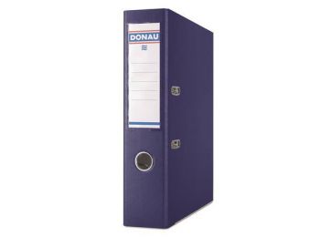 Iratrendező, 75 mm, A4, PP/karton, élvédő sínnel, DONAU