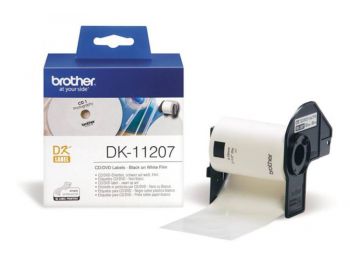 Papír címke, QL nyomtatóhoz, 58 mm átmérőjű, BROTHER 