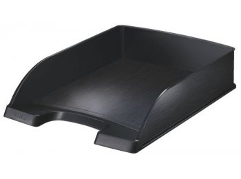 Irattálca, műanyag, LEITZ Style, szaténfekete (E52540094)