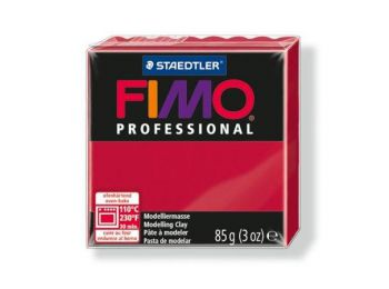 Gyurma, 85 g, égethető, FIMO Professional, kármin (FM800429)