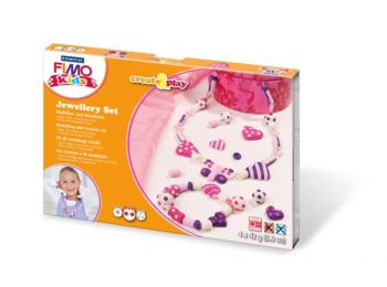 Ékszerkészítő szett, FIMO Kids, romantika (FM803301)
