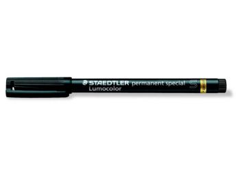 Alkoholos marker, 0,4 mm, S, STAEDTLER Lumocolor Special, fe