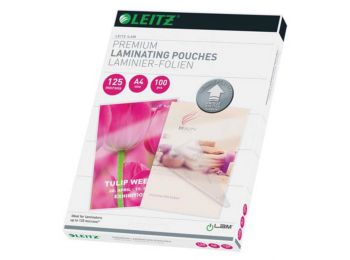 Meleglamináló fólia, 125 mikron, A4, fényes, UDT technol