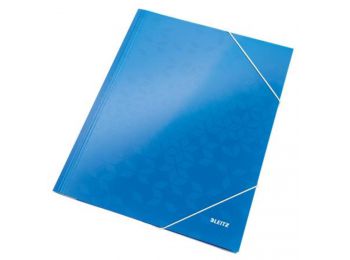 Gumis mappa, 15 mm, karton, A4, LEITZ Wow, kék (E39820036)