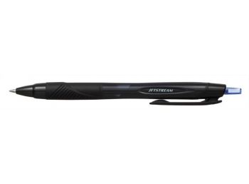 Golyóstoll, 0,35 mm, nyomógombos, fekete tolltest, UNI SXN-157S Jetstream Sport, kék (TU15721)
